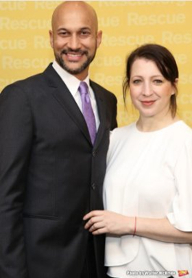 Congrats: METEOR SHOWER's Keegan-Michael Key Pops the Question! Image