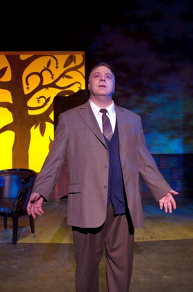 The Texas Repertory Theatre Presents GOD'S MEGAPHONE Image