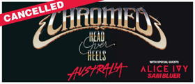 Chromeo Australian Headline Shows This Month Cancelled Image