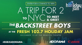 Win Tickets to Fresh 102.7's Holiday Jam ft. Backstreet Boys and Fergie 
