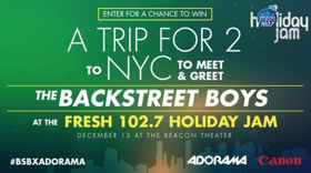 Win Tickets to Fresh 102.7's Holiday Jam ft. Backstreet Boys and Fergie  Image