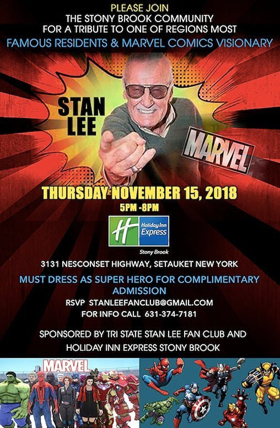 Stan Lee to be Honored in Superhero Reception and Candlelight Vigil  Image