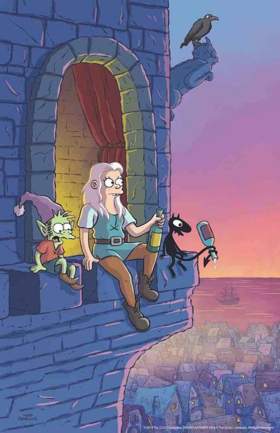Adult Animated Fantasy Series DISENCHANTMENT To Launch on Netflix August 17 