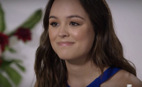 Hayley Orrantia Is Brought To Tears In A New Clip From HOLLYWOOD MEDIUM WITH TYLER HENRY Image