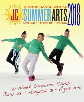 Announcing JC SummerArts 2018! Six Themed Weeks of Summertime Fun! 