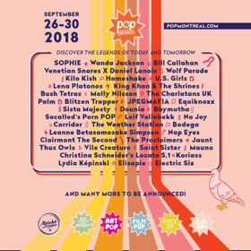 POP Montreal Announces First Wave of Artists Including SOPHIE, Wanda Jackson, Wolf Parade, JPEGMAFIA, & More 