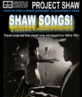 Photo Flash: Project Shaw Presents SHAW SONGS Starring Ed Dixon, Jeff Harnar, Christine Pedi, and More! 