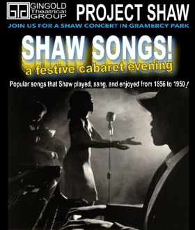 Photo Flash: Project Shaw Presents SHAW SONGS Starring Ed Dixon, Jeff Harnar, Christine Pedi, and More! Image