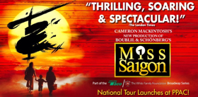 Single Tickets For MISS SAIGON at PPAC On Sale Starting This Sunday  Image