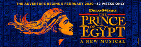 Book Tickets Now For New Musical THE PRINCE OF EGYPT in the West End! Image