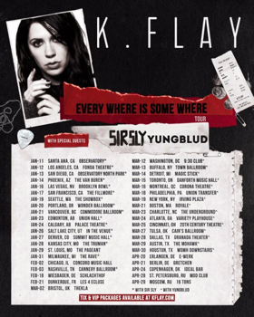 K. Flay Announces Additional North American and European Tour Dates for 2018 