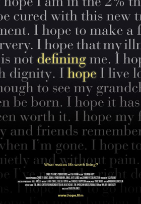 DEFINING HOPE Documentary Now Available on iTunes + Debuts on WNET-TV June 16 