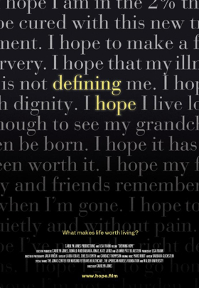 DEFINING HOPE Documentary Now Available on iTunes + Debuts on WNET-TV June 16  Image