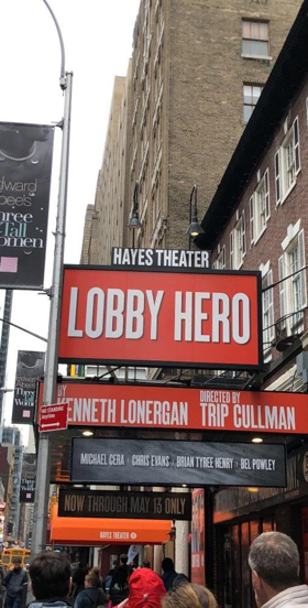 BWW Blog: LOBBY HERO on Broadway 