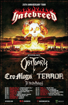 Hatebreed Announce 25th Anniversary Tour Image