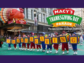 Coverage of THE MACY'S THANKSGIVING DAY PARADE Delivers Highest Ratings Since the OSCARS 
