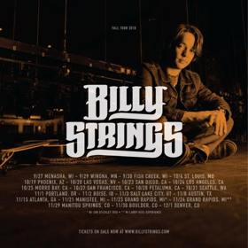 Billy Strings Announces 22 Date Fall Tour  Image