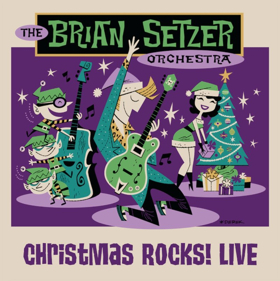 The Brian Setzer Orchestra Announce New Concert Film, 'Christmas Rocks! Live,' Out November 9 Image