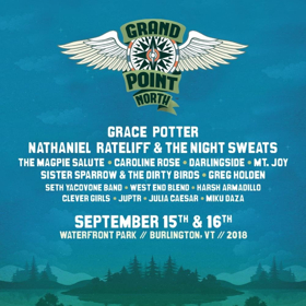 Grace Potter Announces Lineup for Eighth Annual Grand Point North Festival 