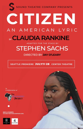 Sound Theatre Company to Kick Off 2019 Season with CITIZEN: An American Lyric 