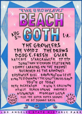 The Growlers Reveal Lineup for BEACH GOTH 2018 Image
