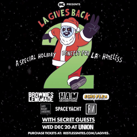 IHEARTCOMIX Presents LA GIVES BACK: Holiday Event to Benefit LA's Homeless Image