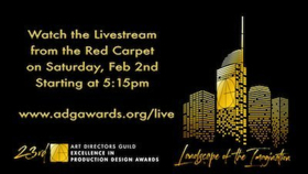 Watch the Art Directors Guild Awards Livestream from the Red Carpet Image