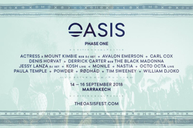 Morocco's Oasis Festival Announces 2018 Phase 1 Lineup Image
