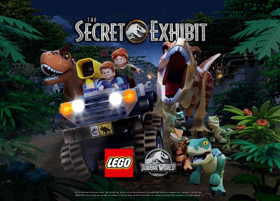NBC, Universal Brand Development, and LEGO Partnered for LEGO® JURASSIC WORLD: THE SECRET EXHIBIT Image