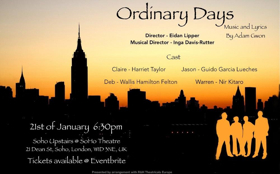 A New Production of ORDINARY DAYS is Headed to London 