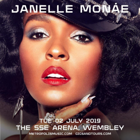 Janelle Monáe Announces Return To The Road With Headline Show At The SSE Arena Wembley 