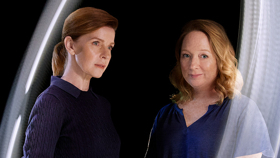 Review: As Scientists Prepared To Make Particle Colliding History One Family Faces The Challenge Of Disparate Personalities Being Forced Together in MOSQUITOES Image