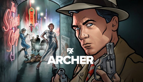 FXX Animated Series ARCHER Now Available on FX+ Commercial-Free Service  Image