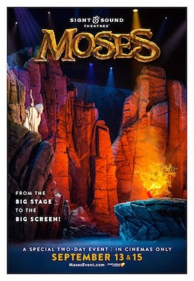 Sight & Sound Theatres' MOSES Coming to Movie Theaters Nationwide This September Image