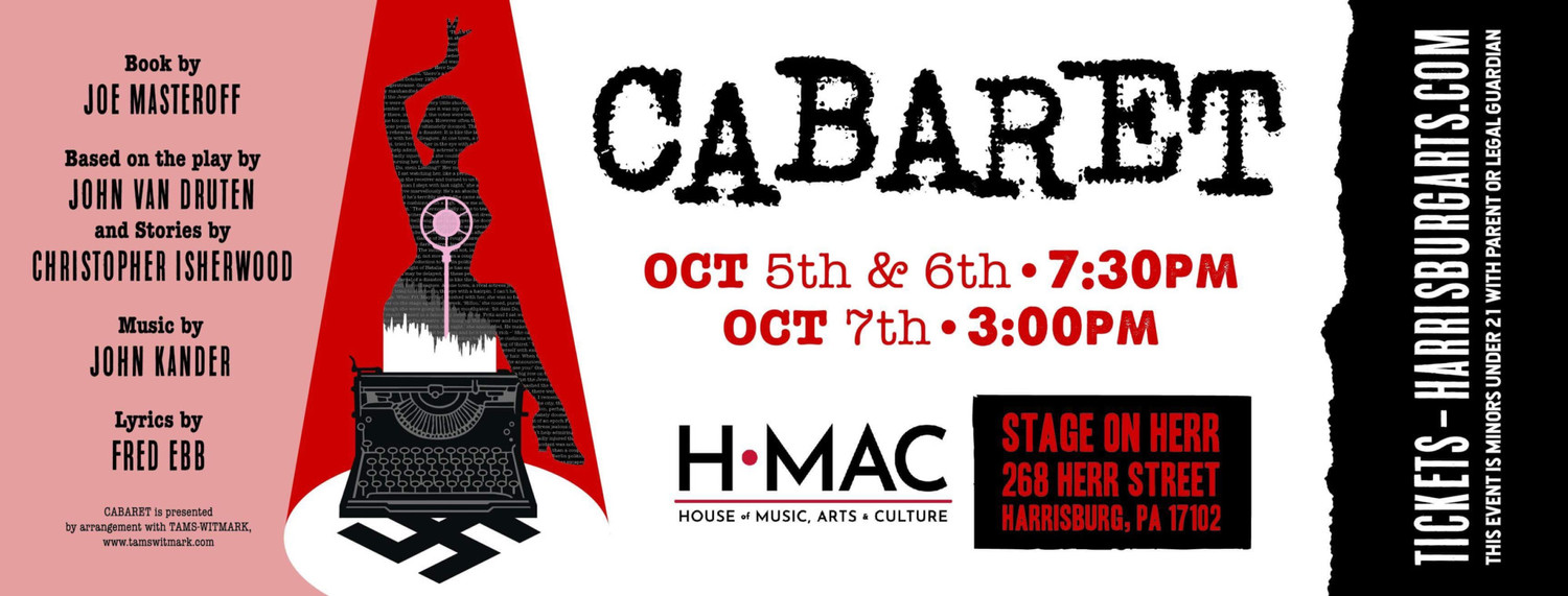 Interview: Lindsay Bretz And Michael Zorger of CABARET at Harrisburg Midtown Arts Center  Image