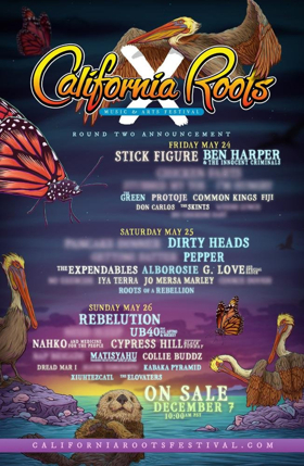 California Roots Music & Arts Festival Announces 2nd Round of Artists 