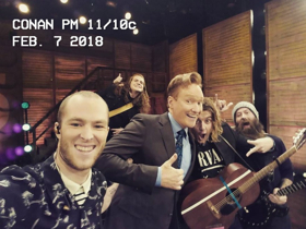 Judah & the Lion Debuts New Single 'Going to Mars' on CONAN 2/7 Image