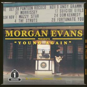 Morgan Evans Launches Highway 1 Sessions with 'Young Again' Image