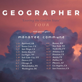 Geographer Announces Spring Tour Dates with Special Guests Manatee Commune 