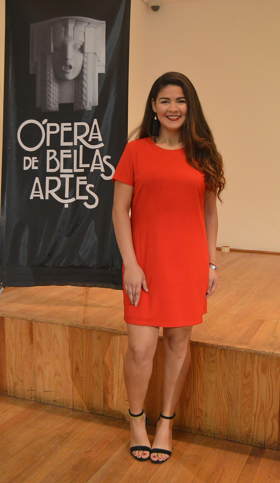 La mezzosoprano sinaloense Mariana García debutará en la ópera Salsipuedes en el Palacio de Bellas Artes 