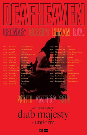 Drab Majesty Embarks on North American Tour with Deafheaven and Uniform 