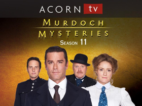 Hit Canadian Series MURDOCH MYSTERIES Season 11 Available on Acorn DVD July 31 