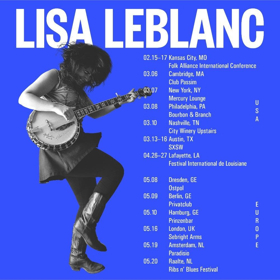Canadian Banjo Slayer Lisa LeBlanc Announces US + SXSW Tour Dates 