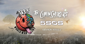 The Chainsmokers Announce 'WORLD WAR JOY' North American Headline Arena Tour Image