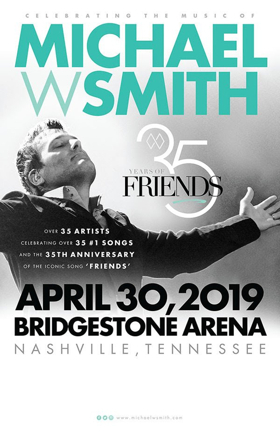 35 Years Of Friends: Celebrating The Music Of Michael W. Smith Tribute Concert Adds Rascal Flatts and More Image