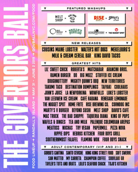 Governors Ball Announces Food and Beverage Lineup Image