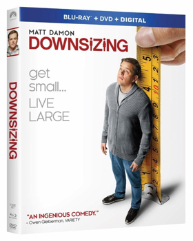 Matt Damon-Led DOWNSIZING Coming To DVD + Blu-Ray 3/20 