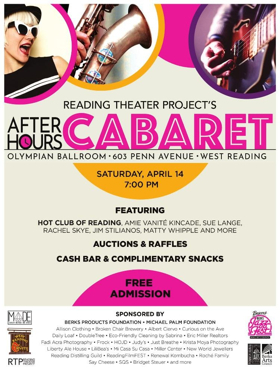 Reading Theater Project Celebrates Community With Free Admission Cabaret 