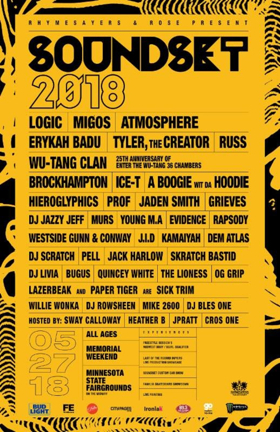 Soundset Announces 2018 Lineup, Tickets On Sale Friday 3/2 