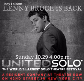 Lenny Bruce is Back at United Solo Festival Image
